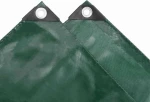 vidaXL Μουσαμάς 650gr/m² Πράσινος 4x6m 43825