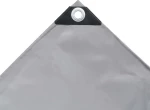 vidaXL Μουσαμάς 650gr/m² 2.5x3.5m Γκρι 144890