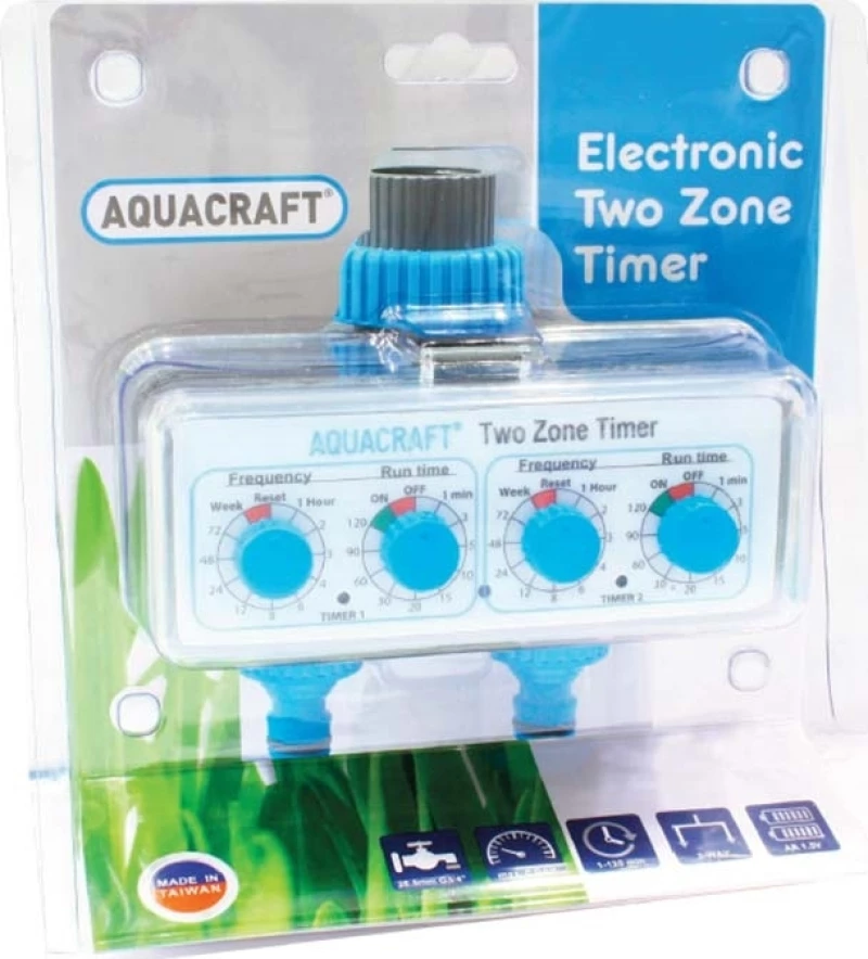 Aquacraft 290160 Προγραμματιστής Ποτίσματος 2 Στάσεων