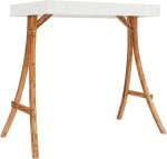 vidaXL Σκελετός Επίπλου Teak - Κρεμ 175x101x161.5cm