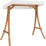 vidaXL Σκελετός Επίπλου Teak - Κρεμ 175x101x161.5cm