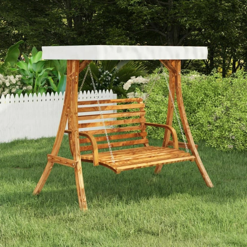 vidaXL Σκελετός Επίπλου Teak - Κρεμ 175x101x161.5cm