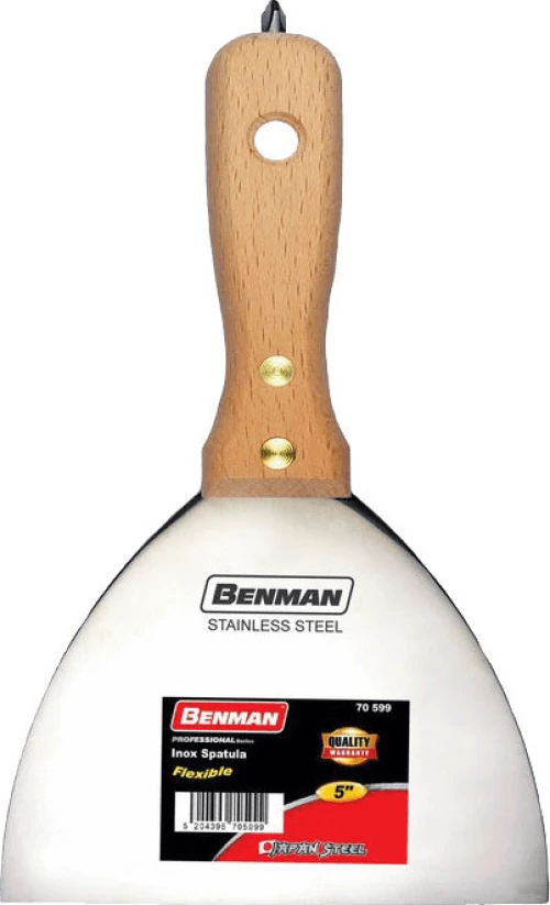 Benman Σπάτουλα Γυψοσανίδας Inox 125mm 70599