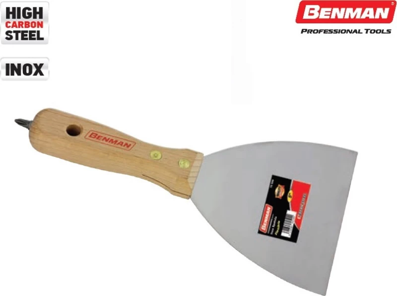 Benman Σπάτουλα Γυψοσανίδας Inox 125mm 70599