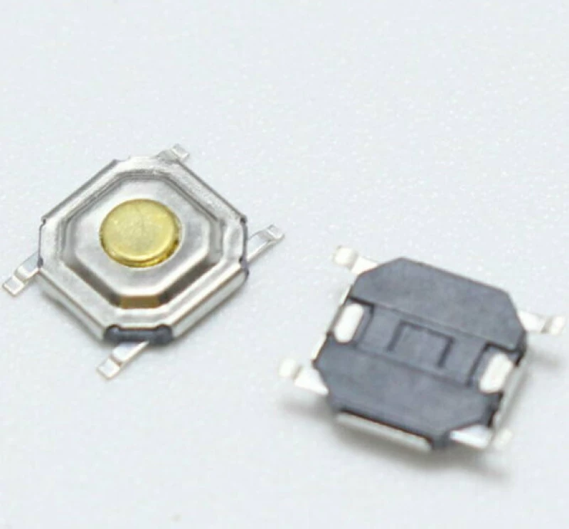 TS-1252 DIP Tact Μικροδιακόπτης 4 Pin DC 12V 0.5A (5.2x5.2x3.0mm) (OEM)