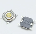 TS-1252 DIP Tact Μικροδιακόπτης 4 Pin DC 12V 0.5A (5.2x5.2x3.0mm) (OEM)