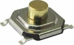 TS-1252 DIP Tact Μικροδιακόπτης 4 Pin DC 12V 0.5A (5.2x5.2x2.5mm) (OEM)