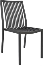 Καρεκλα Αλουμινιου Γκρι Hm5129.02 45,5X59X83,5