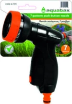 Bax Πιστόλι Νερού 7 Μοτίβων Με Διακόπτη One Touch B-77979