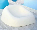 “BIKINI” Modum 111x111x53hcm Λευκό 0706-0020 Piper
