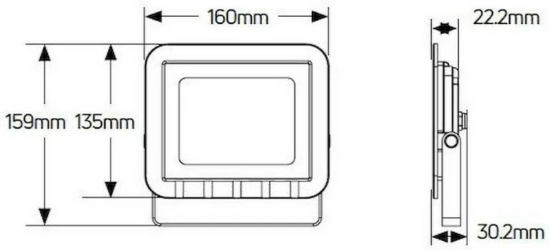 Geyer Προβολέας 30W LPRW30C
