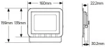 Geyer Προβολέας 30W LPRW30C