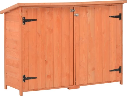 vidaXL Αποθήκη Κήπου 120 x 50 x 91 εκ. Ξύλινη