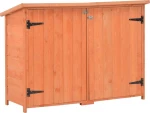 vidaXL Αποθήκη Κήπου 120 x 50 x 91 εκ. Ξύλινη