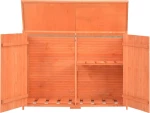 vidaXL Αποθήκη Κήπου 120 x 50 x 91 εκ. Ξύλινη