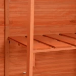 vidaXL Αποθήκη Κήπου 120 x 50 x 91 εκ. Ξύλινη
