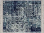 Contento Matteo Σουπλά Βινυλίου 40x30 Vintage Persian Faded - Μπλε