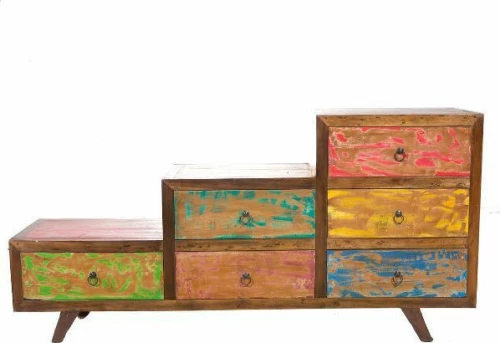 Fregata Μπουφές Πολύχρωμος 160x40x80cm