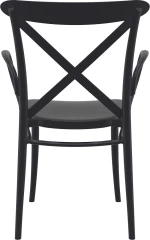 Πολυθρόνα Πολυπροπυλενίου Cross XL Black