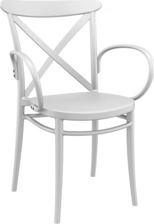 Πολυθρόνα Πολυπροπυλενίου Cross XL White