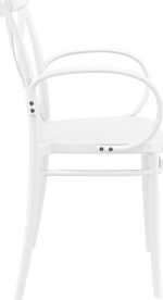 Πολυθρόνα Πολυπροπυλενίου Cross XL White