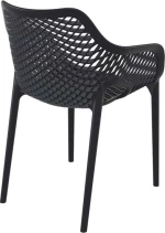 Καρέκλα Πολυπροπυλενίου Air XL Black