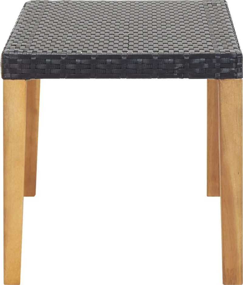 Παγκάκι 46488 120x40x40cm Μαύρο