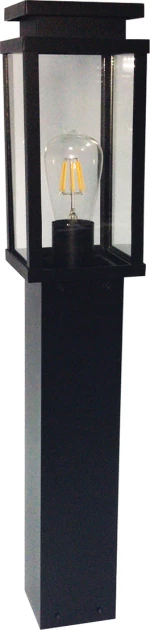 VK Lighting Εξωτερικό Φωτιστικό Δαπέδου Μαύρο 75169-278694