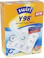 Swirl Y98 Σακούλες Σκούπας 4τμχ