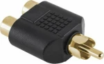 Φις RCA - 2xRCA M/F Χρυσό