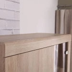 Βιτρίνα Σαλονιού Κρεμαστή Damis Sonoma 90.5x35x113.5cm
