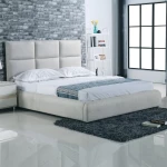 Maxim Κρεβάτι Υπέρδιπλο Ύφασμα Grey Stone / Με Τάβλες 160x200cm