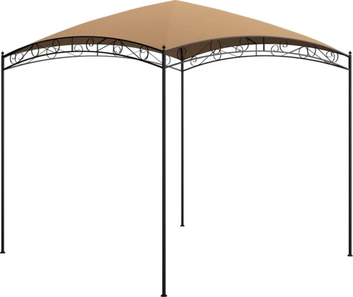 vidaXL Κιόσκι Taupe 3x3m
