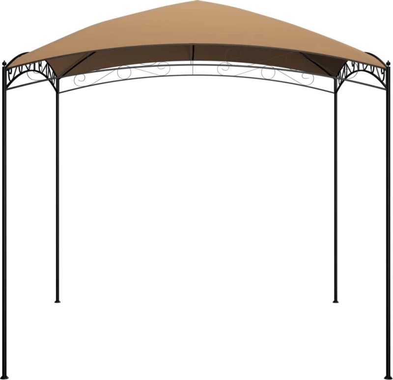 vidaXL Κιόσκι Taupe 3x3m