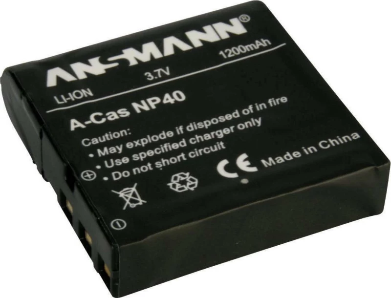 Ansmann Μπαταρία Φωτογραφικής Μηχανής A-Cas NP-40 1200mAh Συμβατή με Casio