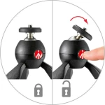 Manfrotto PIXI Mini MTPIXI-B Τρίποδο - Μίνι Black