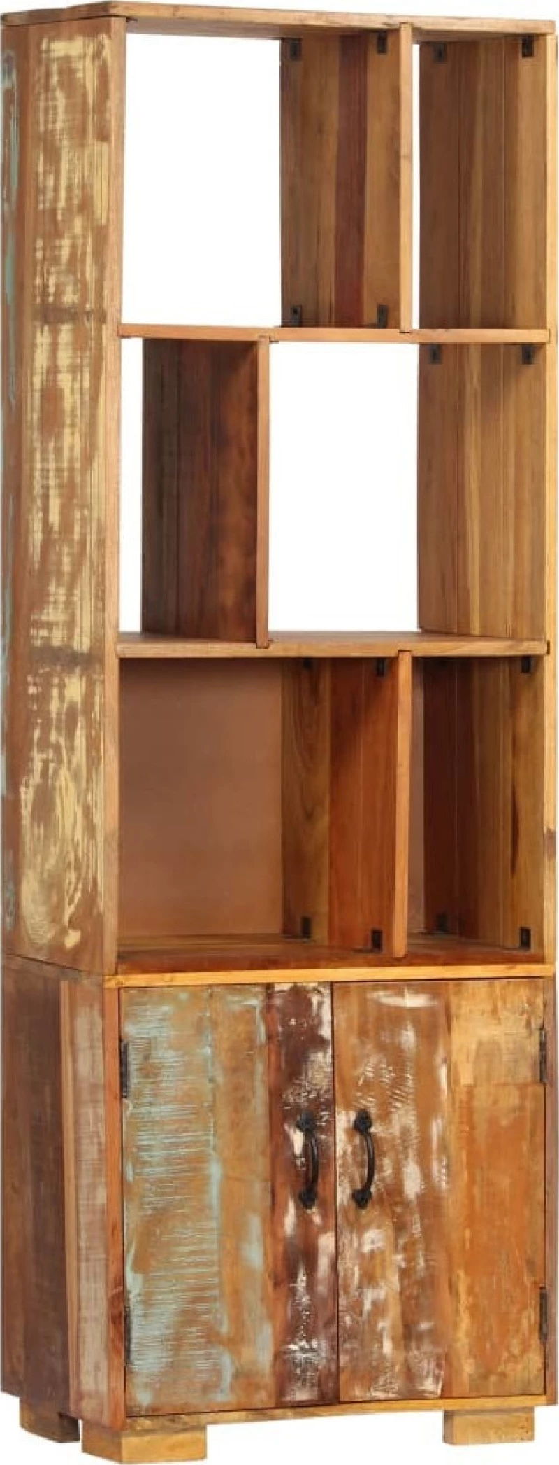Βιβλιοθήκη 60 x 35 x 180 εκ. από Μασίφ Ανακυκλωμένο Ξύλο