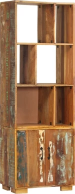 Βιβλιοθήκη 60 x 35 x 180 εκ. από Μασίφ Ανακυκλωμένο Ξύλο