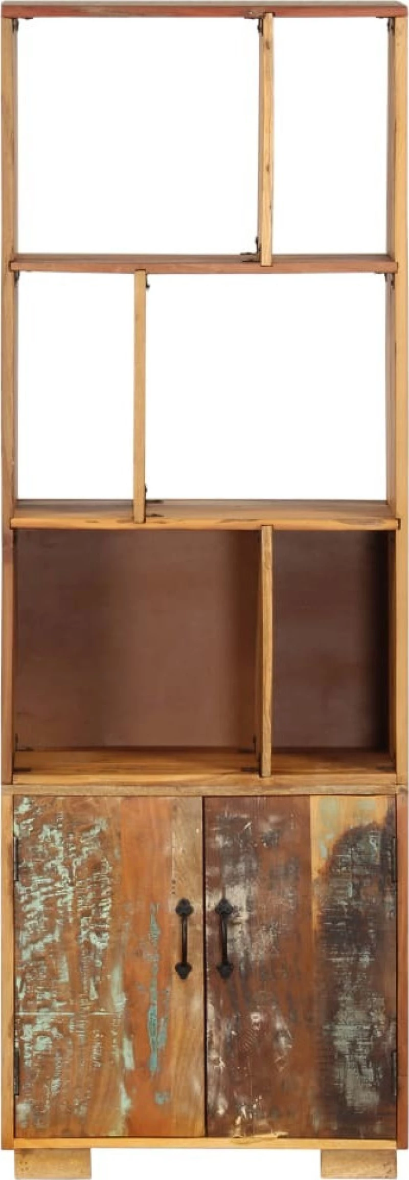Βιβλιοθήκη 60 x 35 x 180 εκ. από Μασίφ Ανακυκλωμένο Ξύλο