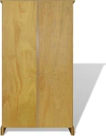 Βιβλιοθήκη 4 Επίπεδα Μεξ. Στιλ Corona 81x29x150 εκ Ξύλο Πεύκου