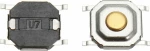 TS-1252 DIP Tact Μικροδιακόπτης 4 Pin DC 12V 0.5A (5.2x5.2x3.8mm) (OEM)