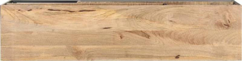 Έπιπλο Τηλεόρασης 130 x 30 x 45 εκ. από Ακατέργαστο Ξύλο Μάνγκο