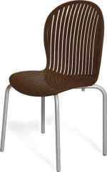 Καρέκλα Πλαστική Peri Teak