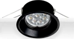 Zambelis Lights Μεταλλικό Σποτ Χωνευτό GU10 8.6x8.6cm Μαύρο