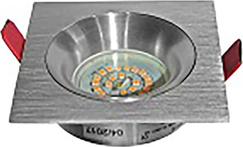 Adeleq Μεταλλικό Σποτ Χωνευτό GU10 / GU5.3 WL-46011 MR16 9.2x9.2cm Ασημί