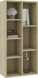Βιβλιοθήκη Χρώμα Sonoma Δρυς 50x25x106 εκ. από Μοριοσανίδα