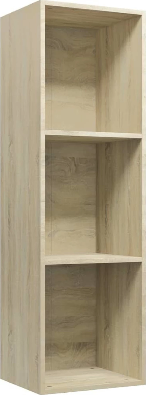 Βιβλιοθήκη/Έπιπλο TV Sonoma Δρυς 36x30x114 εκ. από Μοριοσανίδα