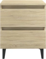 Κομοδίνο Sonoma Δρυς 40 x 35 x 50 εκ. από Μοριοσανίδα
