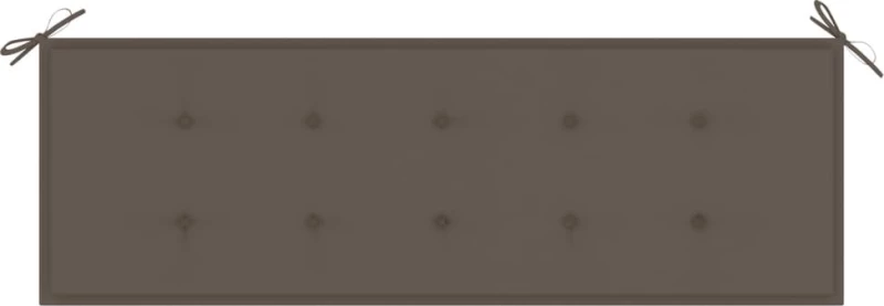 Παγκάκι 3063314 Ξύλο Teak / Taupe 159x57.5x90cm