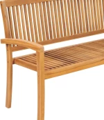 Παγκάκι 3063309 Ξύλο Teak / Μπεζ 159x57.5x90cm